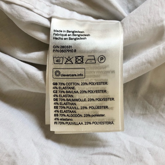 H&M White Button-Down Blouse - Picture 10 of 13